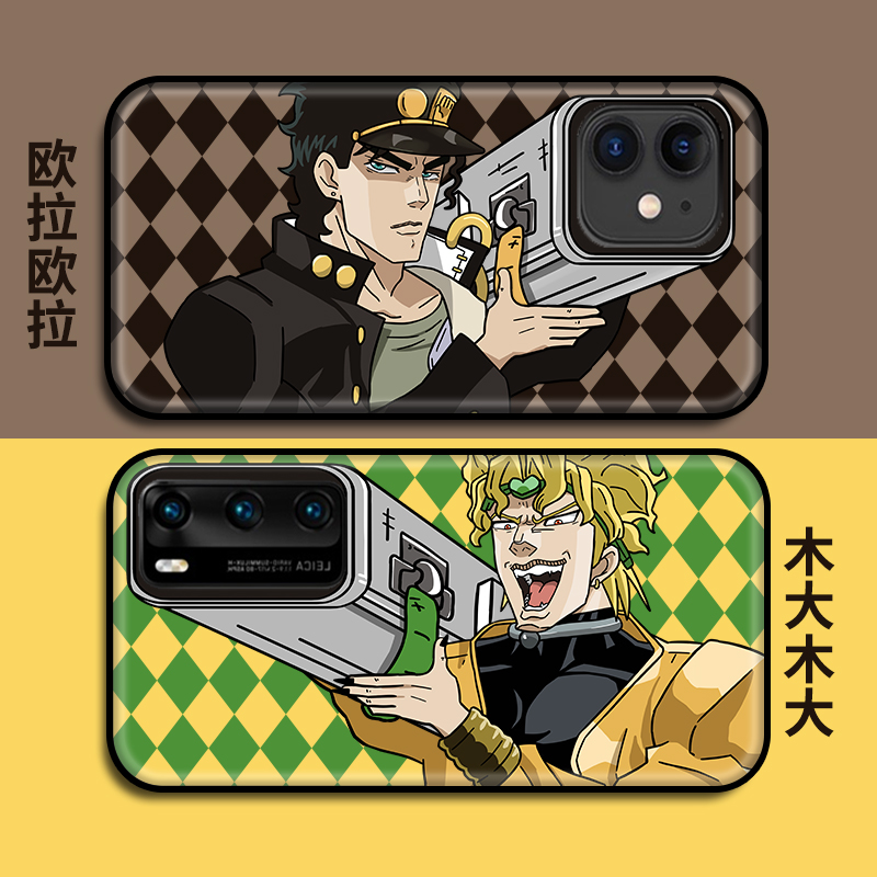 Jojo手機殼原創周邊大炮適用iphone11蘋果12promax承太郎xr屌爺xs 滿399出貨 蝦皮購物