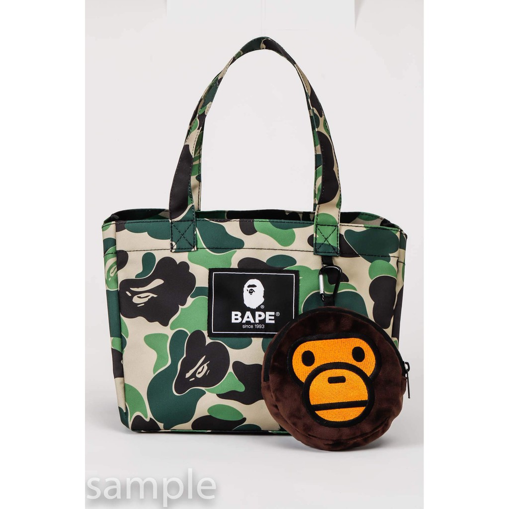 勿下單 需修改賣場天數 現貨 猿人頭 日雜 BAPE KIDS 2021年 附提袋＆MILO造型收納包