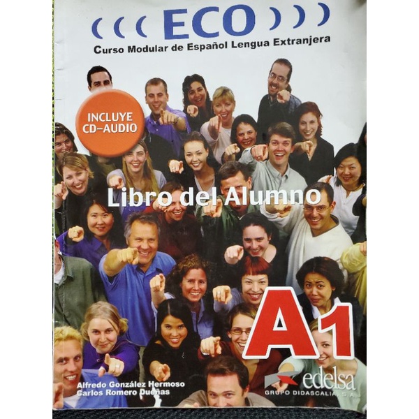 ECO A1 edelsa 西班牙文用書 大學二手書