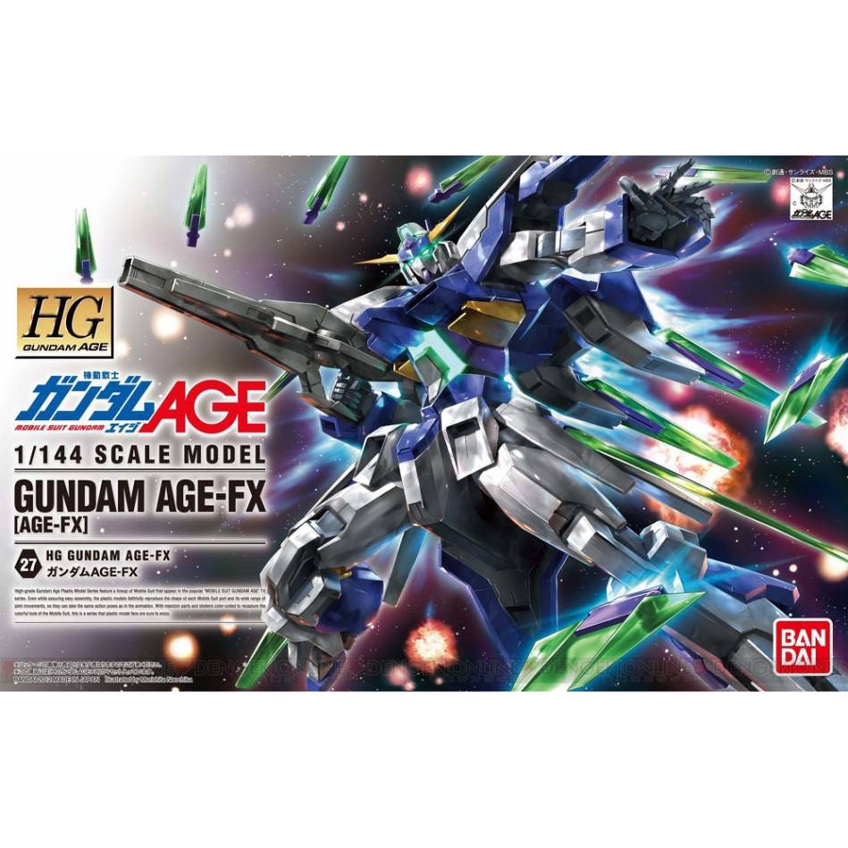 BANDAI 萬代 HG AGE 1/144 27 AGE-FX 基本型 最終型態 組裝模型 東海模型