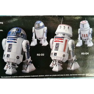 星際大戰 1/12 R2-D2 & R5-D4 原力覺醒 維護修理機器人 未組裝模型