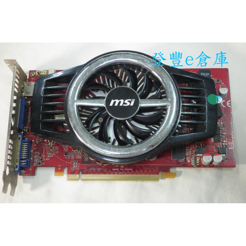 【登豐e倉庫】 MSI微星 N9800GT-MD512en 9800GT GDDR3 512MB 內建HDMI 顯卡