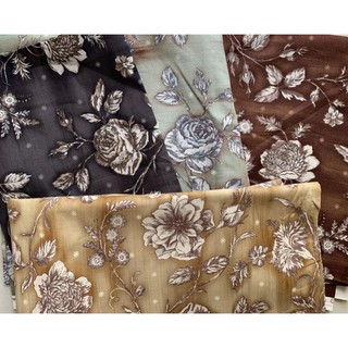 【Lily's House】日本進口 Quile Gate 印花布 Gentle Flowers CA1020