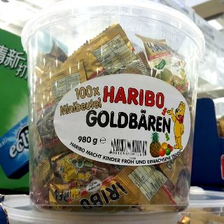 德國HARIBO 哈瑞寶金熊Q軟糖 1公斤-吉兒好市多COSTCO代購