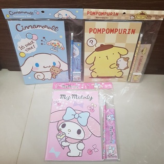 美樂蒂 大耳狗 布丁狗 文具組