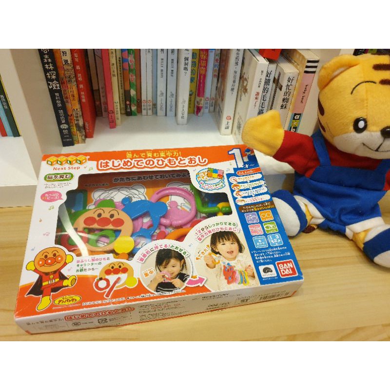【二手】日本購入_Japan麵包超人穿線玩具組_穿線、配對