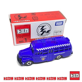 『 單位日貨 』現貨 日本正版トミカ博 多美 TOMICA 博覽會 會場限定 五十鈴 警察巴士 合金 小車 NO.1