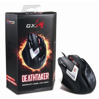 附贈電競鼠墊 / 昆盈 Genius GX Gaming / DeathTaker 奪命蠍-專業雷射電競鼠