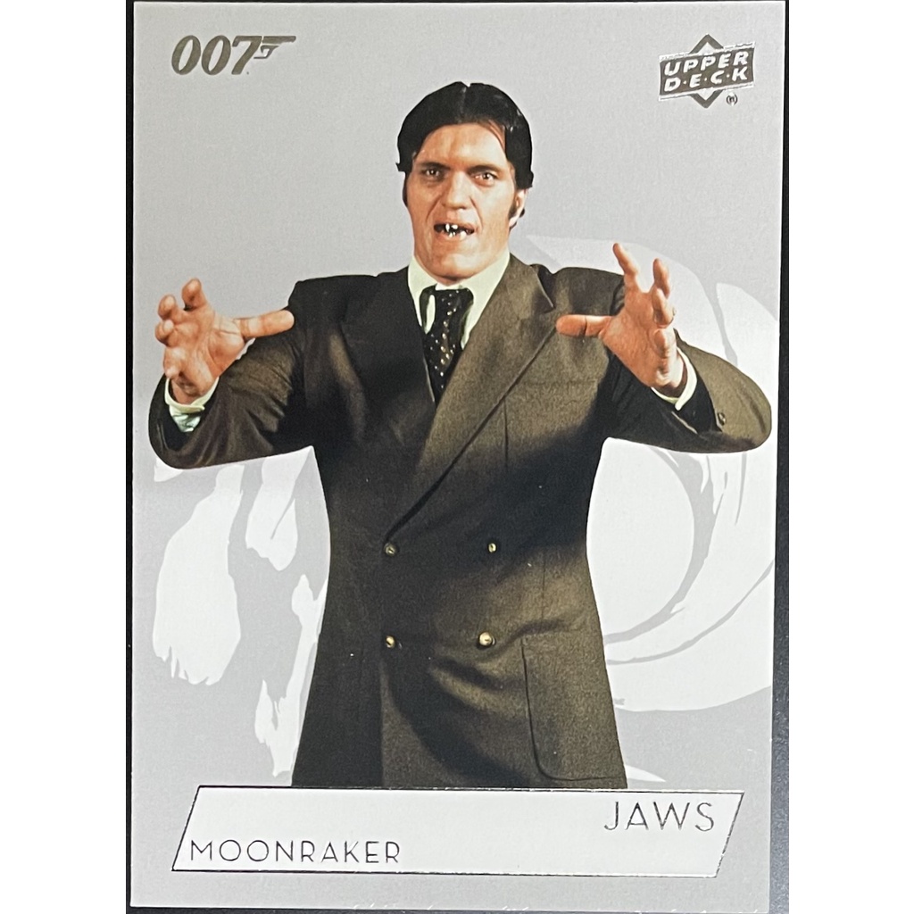 JAWS 經典反派 大鋼牙 龐德 007 James Bond 鐵金剛勇破太空城 MOONRAKER