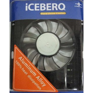 3.5吋 硬碟散熱器 - 散熱風扇 電腦零件 主機零件 鋁合金 雙出風口 低噪音