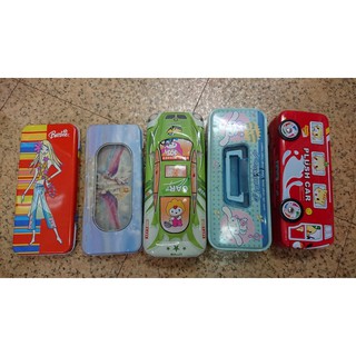二手 全新小學生多功能文具盒 女孩芭比 男孩車子 兒童鉛筆盒/收納盒