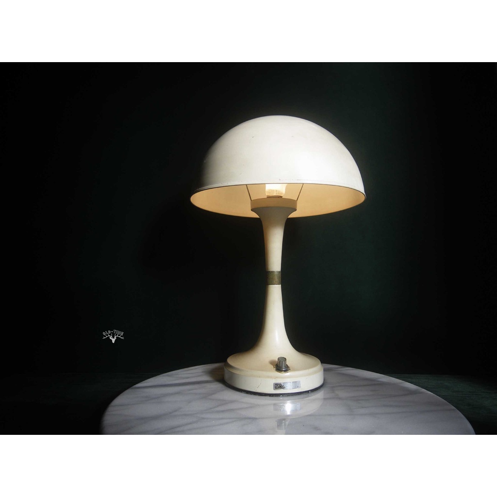 【老時光】早期二手台灣製蘑菇桌燈