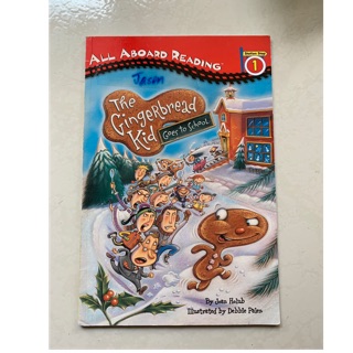 二手童書 英文書 原文書 故事書 The Gingerbread Kid Gose to School