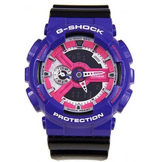 【大新竹鐘錶】CASIO 卡西歐 G-SHOCK 雙顯指針數字200米防水-51MM(GA-110NC-6ADR)