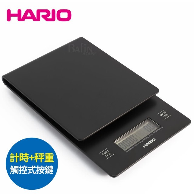 HARIO 專業電子秤 VST-2000B 公司貨 可同時計時 V60 磅秤 手沖專用