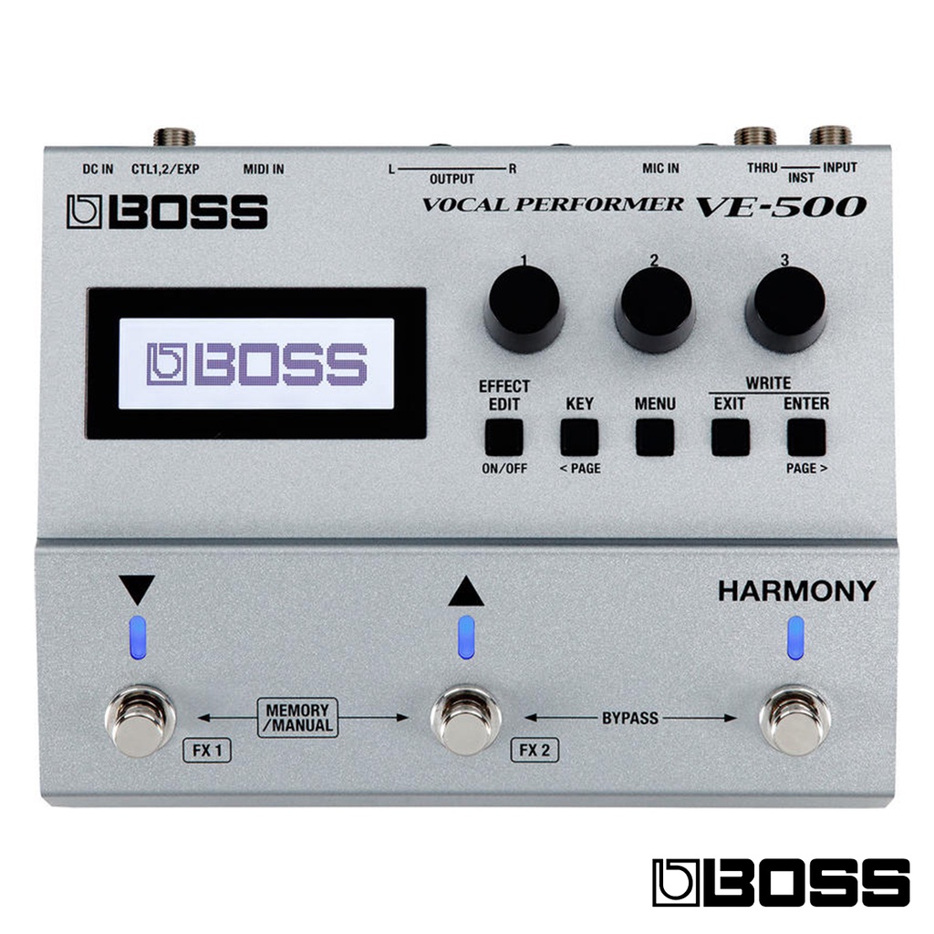 BOSS VE-500 VOCAL 人聲 效果器【又昇樂器.音響】