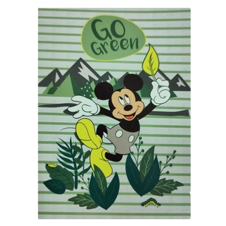 [現貨]米奇空調毯 米老鼠 Mickey Mouse蓋毯GO GREEN 毛毯童毯午睡毯宿舍 交換生日禮品