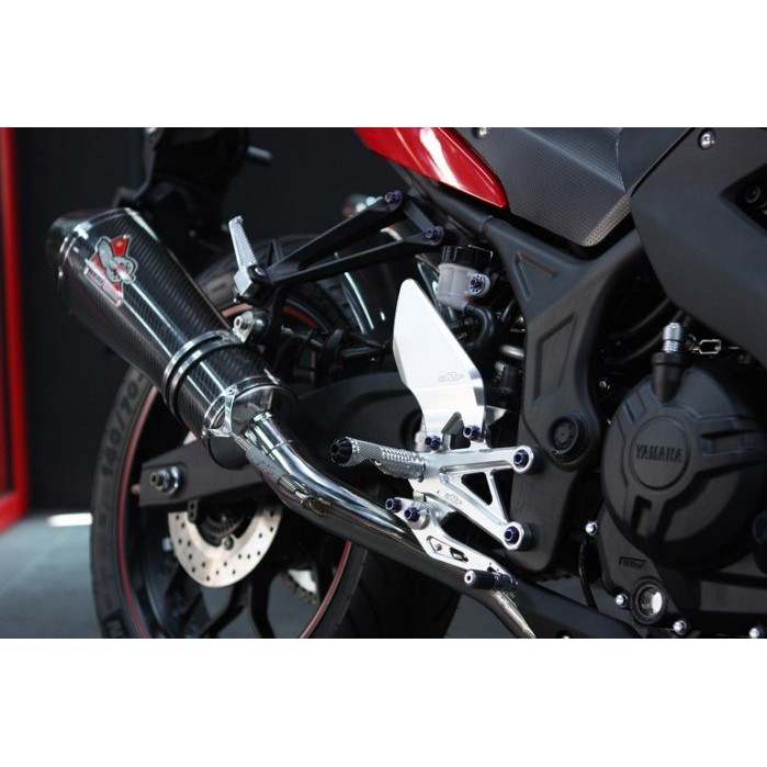 武田 WRRP YAMAHA YZF-R3 R3 MT-03 MT03 腳踏後移全組