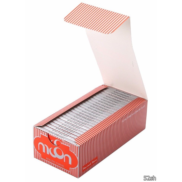 【MOON】70mm 一盒50包、每包50張，共2500張，手捲菸 手捲煙 專用