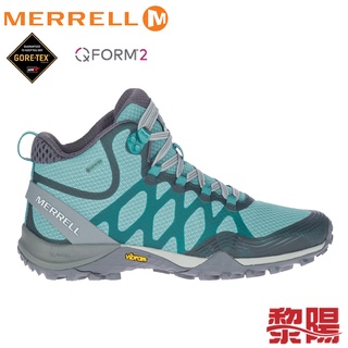 MERRELL 美國 SIREN 3 MID GORE-TEX 防水多功能健行鞋 女款 礦石綠 33ML036720