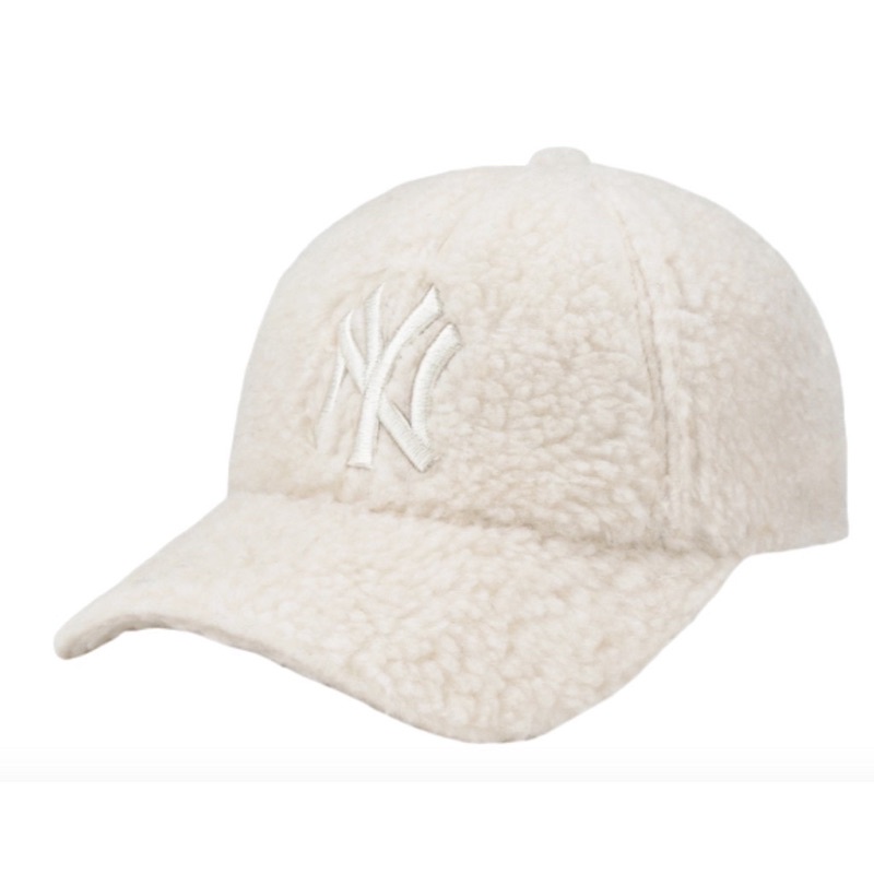 限定款 韓國MLB 羊羔絨帽 泰迪熊 NY LA 洋基 棒球帽 帽子 絨毛帽 毛帽