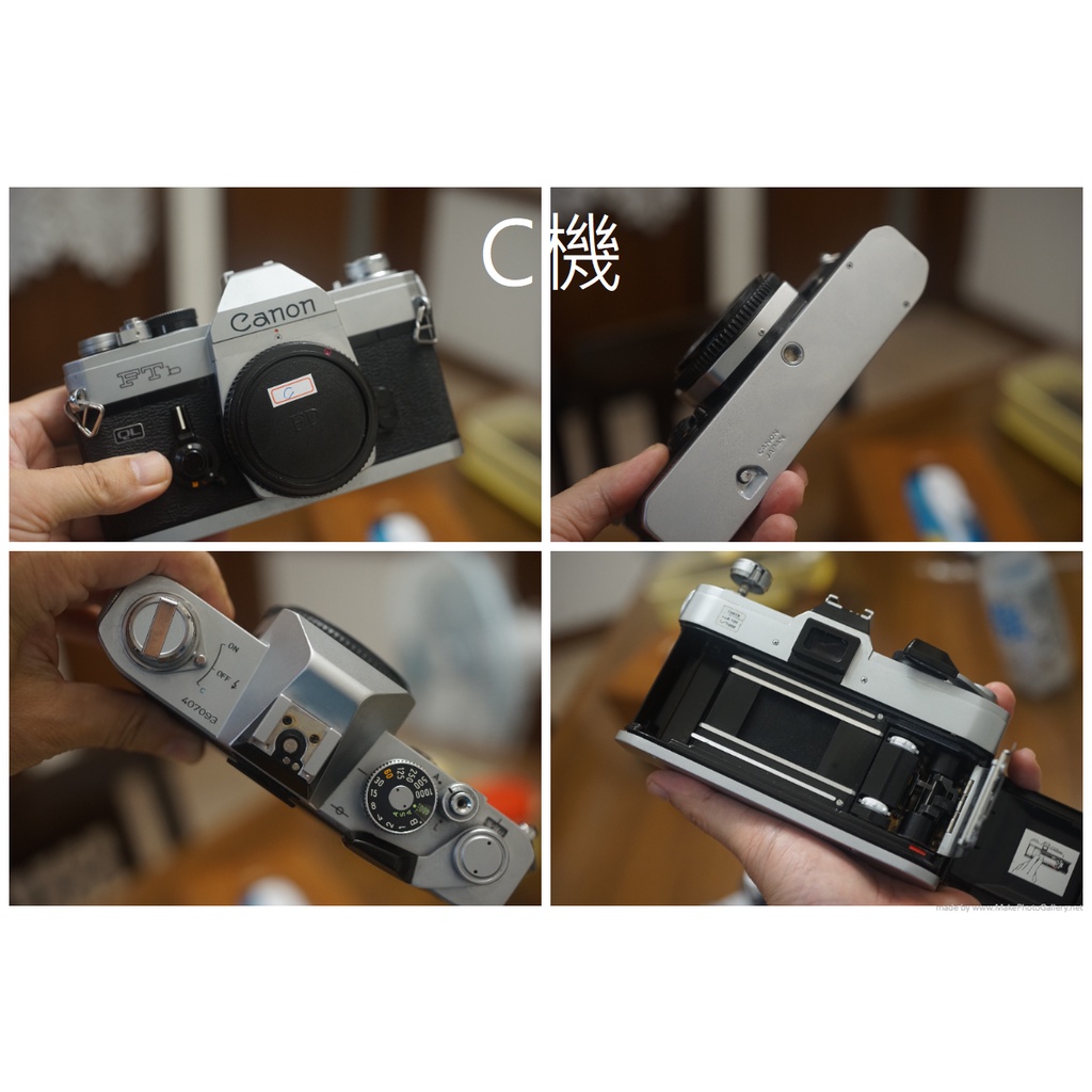 カメラ フィルムカメラ 【售】品相不錯全機械底片相機 Canon FTb 加購FD 50mm F1.4 F1.8 28mm F2.8鏡頭