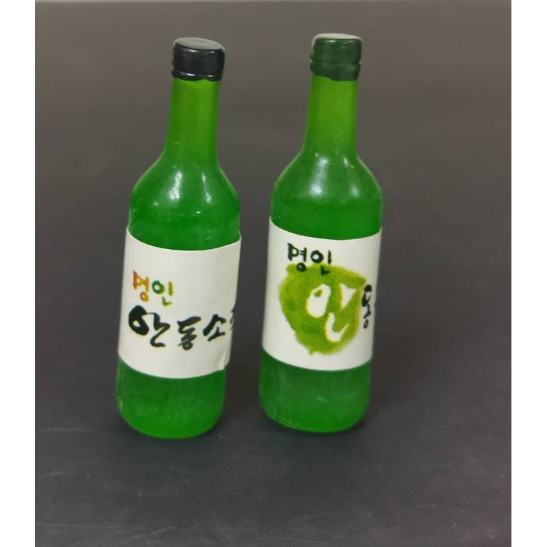 D-22 櫃 現狀品：KOREAN LIQUOR 韓國酒 RE MENT 酒店 配件 盒玩　天富