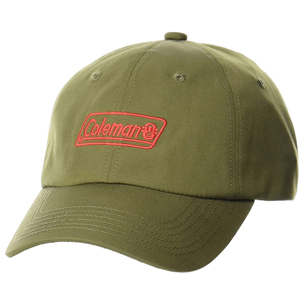Coleman - 181-034A LOGO CAP 刺繡 老帽 / 棒球帽 (34 軍綠色) 化學原宿