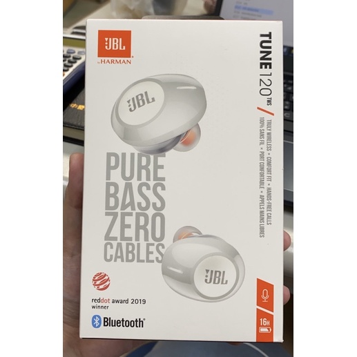 [二手商品] JBL TUNE 120 TWS 藍牙無線耳機 白色