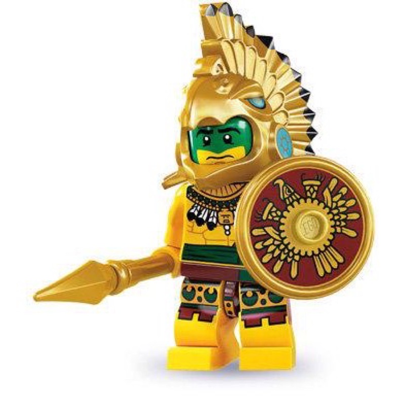 LEGO 樂高人偶包 8831 第7代 阿茲提克戰士