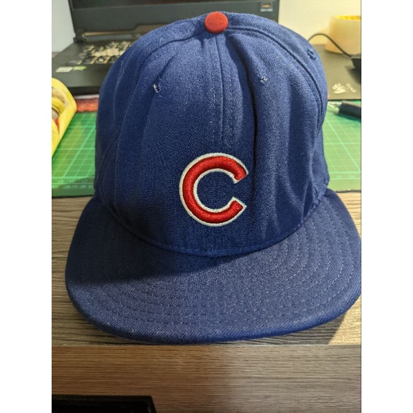 芝加哥小熊隊 二手New Era帽 7 3/8 Chicago Cubs MLB