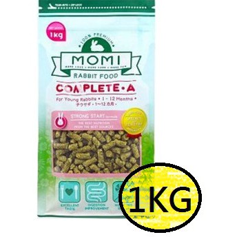 ★旺皮寶★美國摩米MOMI~營養全A幼兔飼料~1kg(不含蔗糖、70%牧草基底)