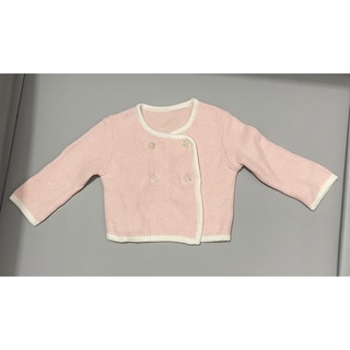 嬰兒兒童針織外套粉色