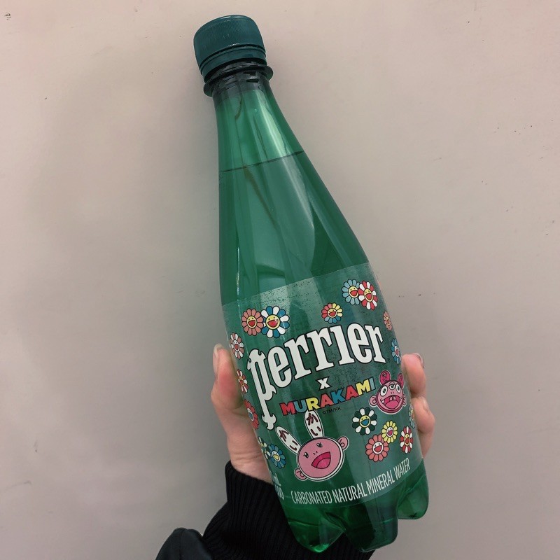 🔆現貨Perrier沛綠雅 氣泡水x村上隆 小花