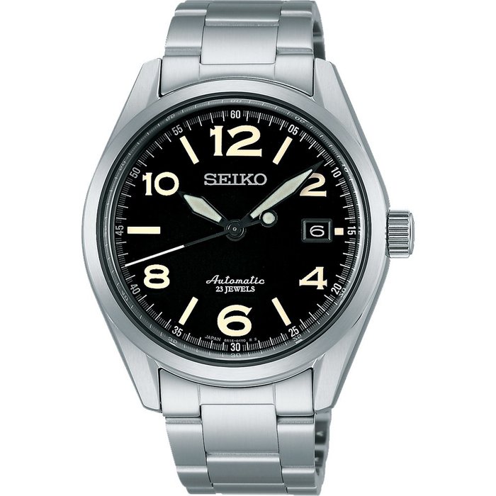 SEIKO 6R15精工23石紳士機械腕錶(SARG009J)-黑/40mm  SK008