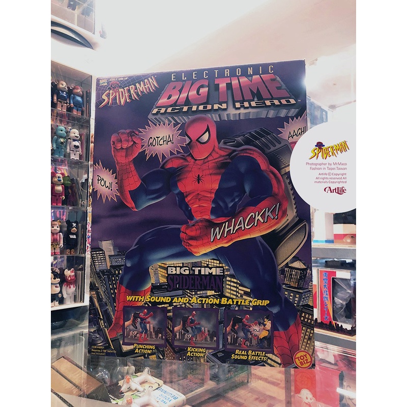 Artlife ㊁ TOYBIZ 1996 MARVEL SpiderMan BIG TIME 經典絕版 蜘蛛人