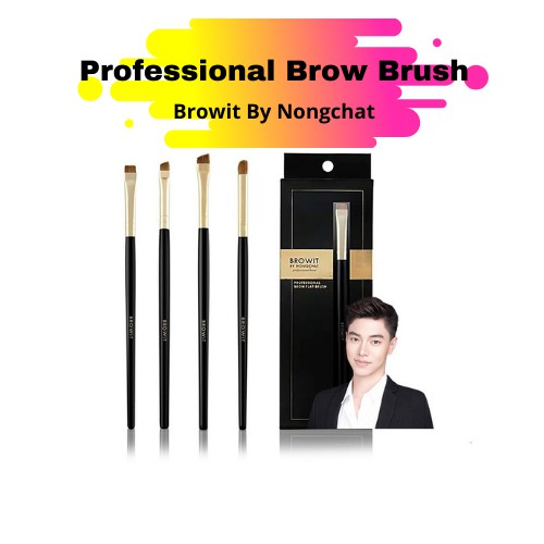 Browit By Nongchat 專業眉刷 By Nongchat 泰國混合平角眉刷套裝