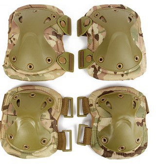 優質加厚護具 變形金剛 戶外輪滑登山 CS運動用品 護膝 護肘套裝 軍迷