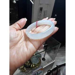 冰種翡翠 玉鐲 貴妃鐲 手鐲（16.9圍）