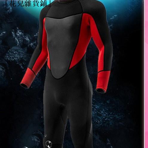 新品 自潛防寒衣潛水服連體迷彩紅色加厚1.5—2MM—3MM防寒潛水衣 6aqascs「花兒雜貨鋪」