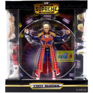 ☆阿Su倉庫☆WWE AEW Cody Rhodes Supreme Collection 頂級收藏精華版人偶 熱賣中