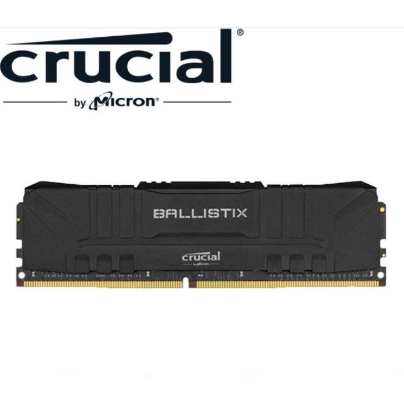 美光 Micron Crucial Ballistix DDR4 3600 8G 超頻桌上型記憶體 黑色【全新現貨免運】