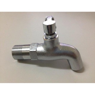 水晶長栓、附鎖共用栓、 加長型共用栓1/2"、可鎖戶外龍頭、帶鎖龍頭