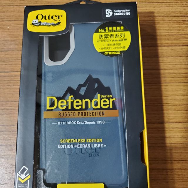 Galaxy Note 10+ OtterBox   Defender 防禦者系列 軍規保護殼 藍