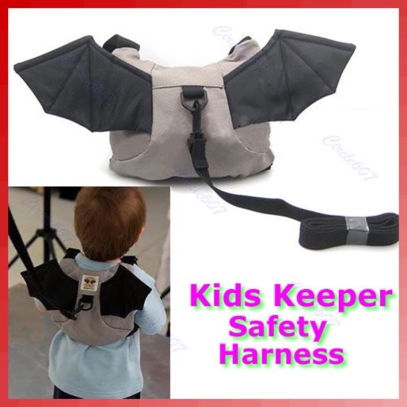 ［全新］Dk Baby Kid Keeper 幼兒步行安全帶皮帶 Rein Bat 背包袋 防走失 牽繩
