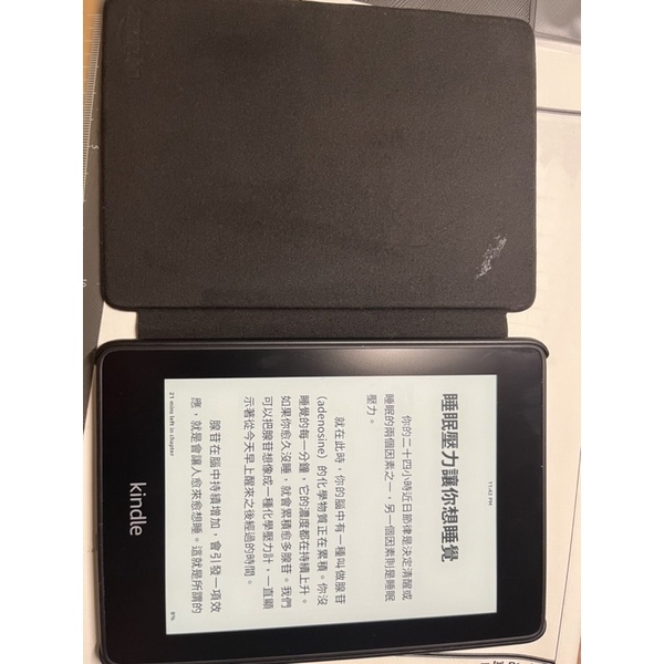 二手 Kindle paperwhite 4 10th generation+amazon原廠保護殼