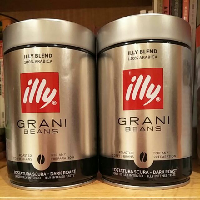 [兩罐合售500元]義大利illy深度烘培阿拉比卡咖啡豆(250g)