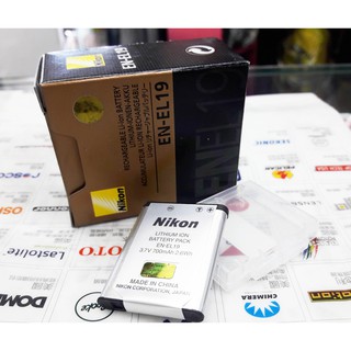 ☆王冠攝影社☆ Nikon ENEL19 原廠鋰電池 EN-EL19 原電 適用 W150 W100 公司貨