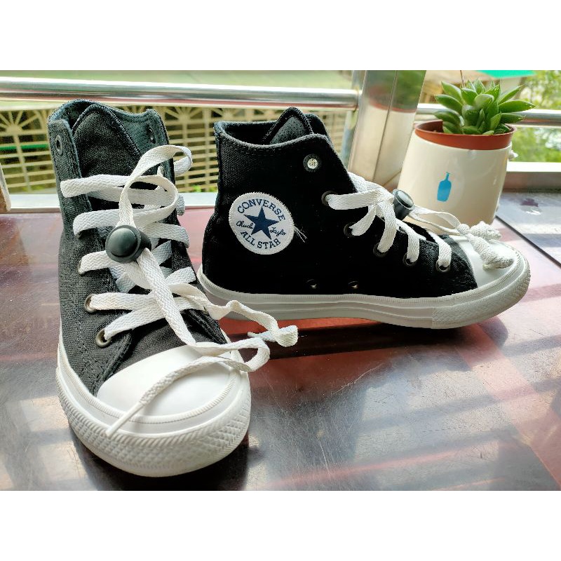 二手 匡威 Converse Chuck Tylor 經典高筒鞋 黑 童鞋（US13）
