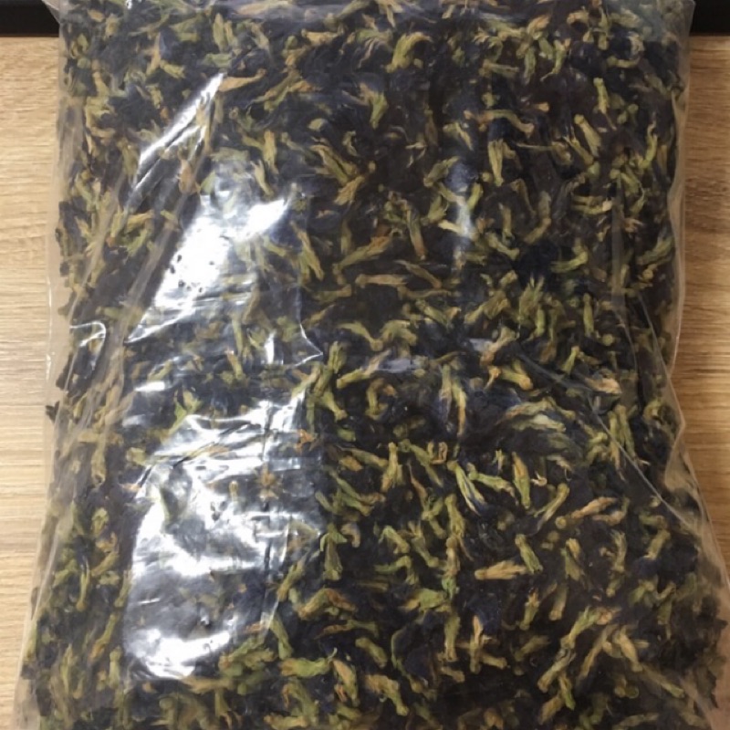 {底香}現貨 12月產 雲南蝶豆花 乾貨 500g 少量供應 賣完再補 可以變色